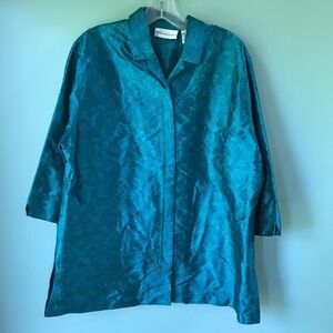 Good impressions green blouse